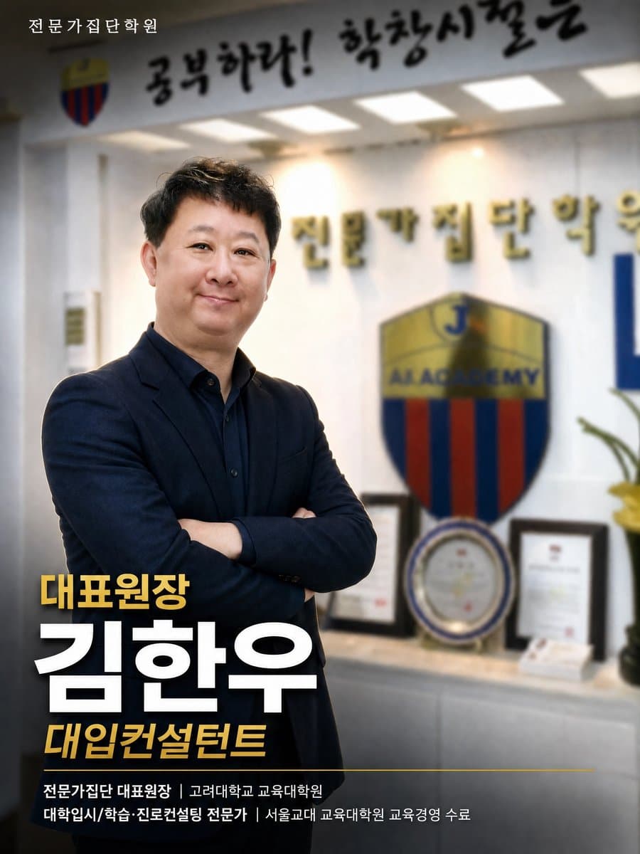 대표원장 · 대입컨설턴트 김한우